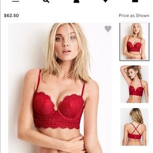 Victoria secret 32C push-up bustier